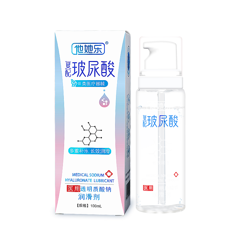 復(fù)配玻尿酸潤滑劑-他她樂醫(yī)用玻尿酸潤滑劑100ml