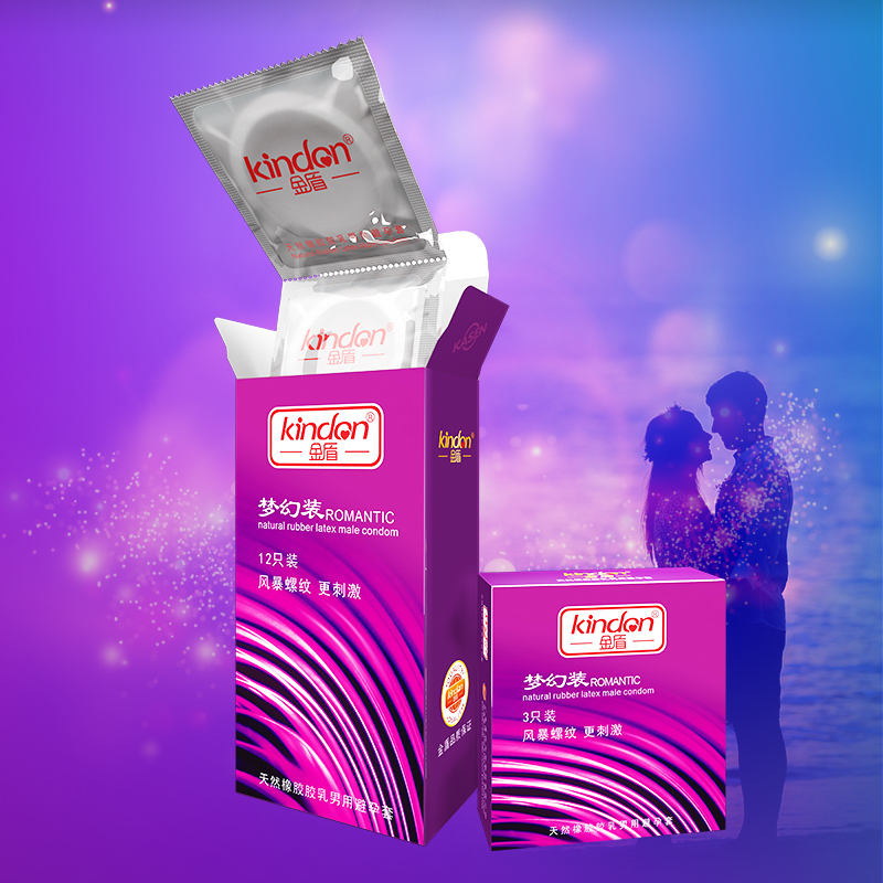 金盾避孕套夢(mèng)幻系列夢(mèng)幻3只裝