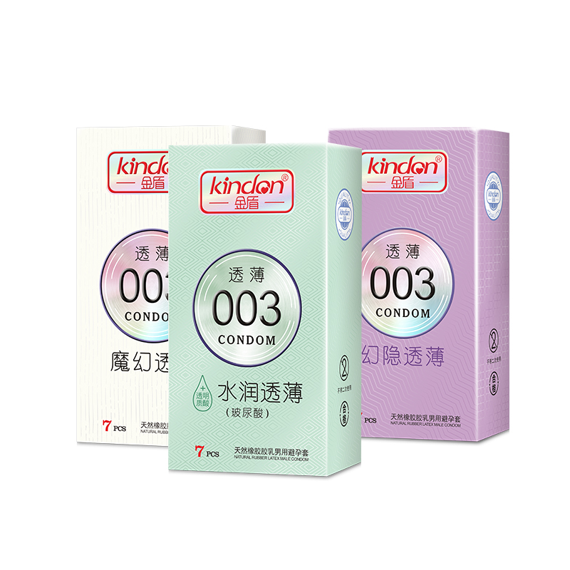 超薄避孕套-金盾透薄003系列組合裝7只