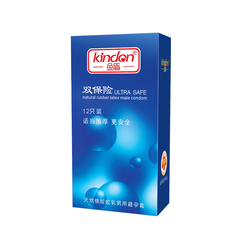 金盾避孕套夢(mèng)幻系列雙保險(xiǎn)12只裝