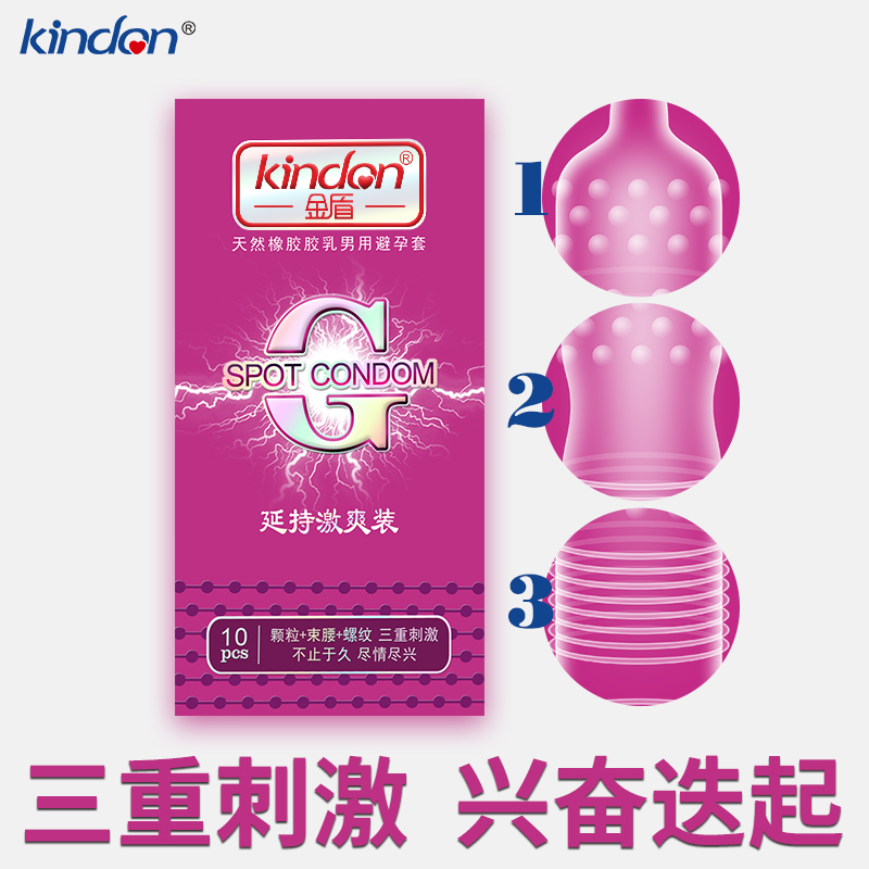 金盾避孕套G點系列延時激爽